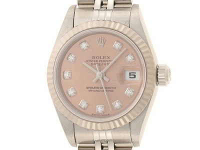 Rolex Datejust 79174G Stainless Steel / K18White Gold / Diamond 28.4mm #DW1247