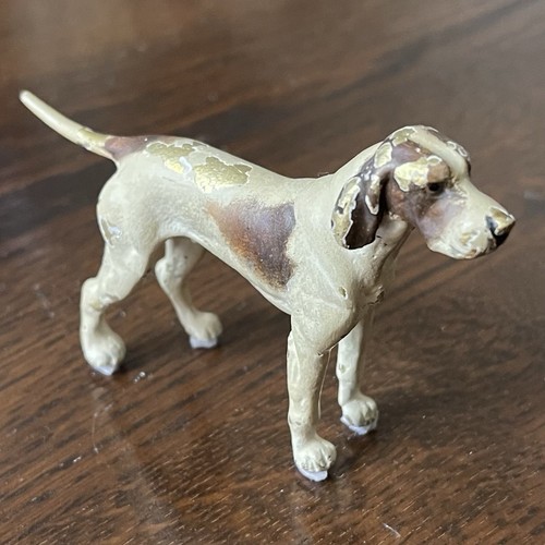 Antique Vienna Cold-Painted Bronze German Shorthaired Pointer Early 20th Century