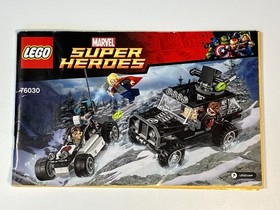LEGO Marvel: Avengers Hydra Showdown 100% COMPLETE PIECES /w MANUAL (76030)