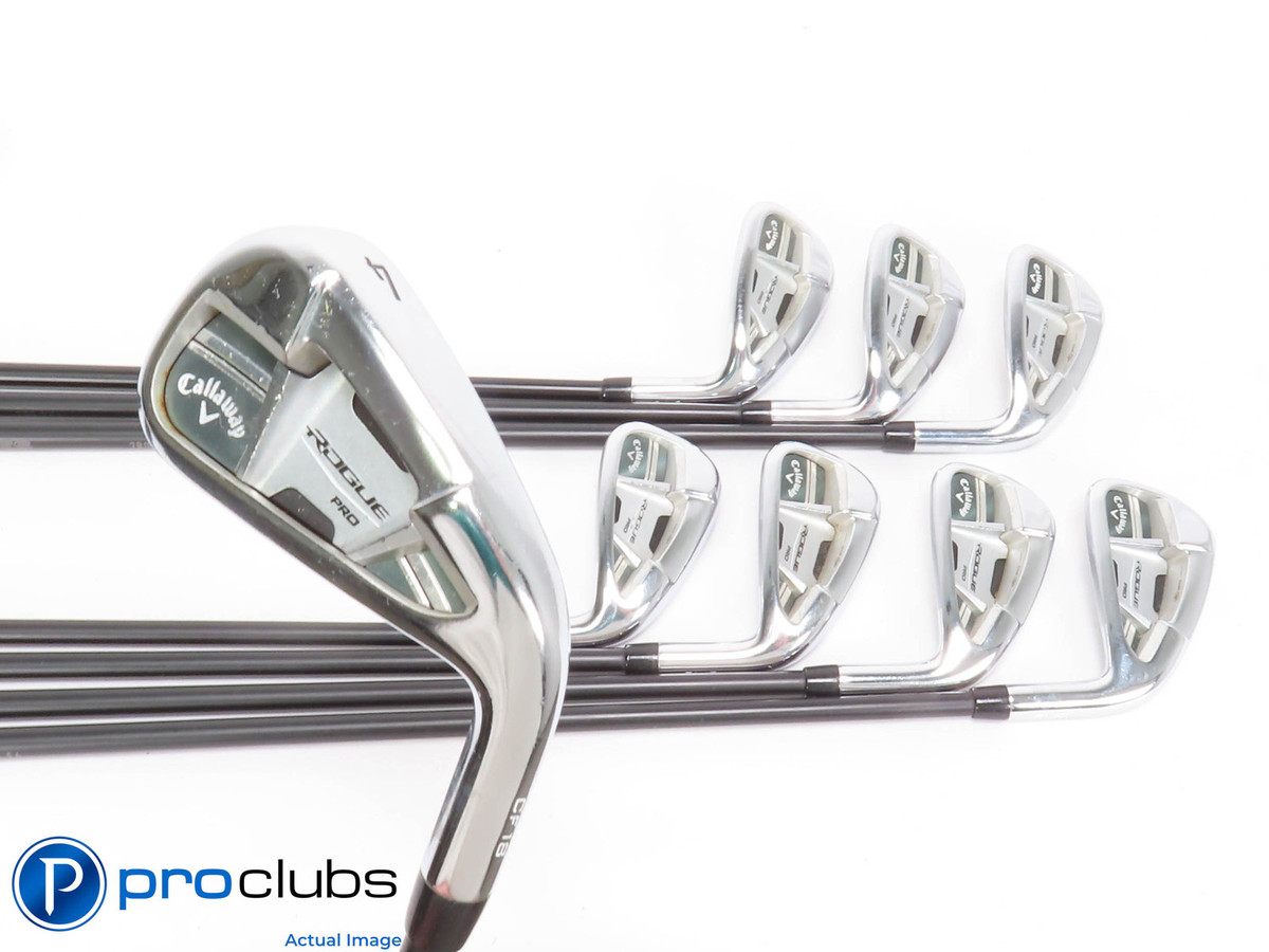 Callaway ROGUE PRO IRONS 4-PW,AW IRON SET Recoil Stiff Flex Callaway ROGUE PRO IRONS 4-PW,AW IRON SET Recoil Stiff Flex