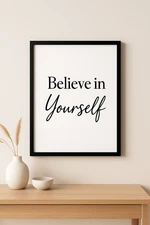 Minimalist Motivational Quote Wall Art | Printable | Modern Home Decor Poster