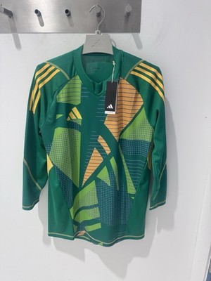 Adidas T24 P Torwart Shirt Trikot Oberteil - Grün - Herren Größe XL Extra Large