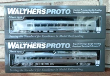 Walthers Proto HO Scale Rock Island Budd Lounge & Dome Coach (Lighted)