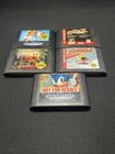 Sega Genesis Vintage Video Games Bulk Lot of 5 Different Games Untested