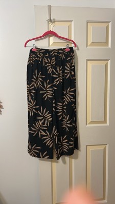 Women s Wide Leg Flare Panel Pants Size Xl