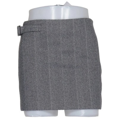 NA-KD, Rock, Größe: 32, Grau, Polyester, Fischgräte, Tweed, Damen #UCo