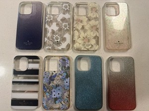 Lot of 8 iPhone 13 Pro phone cases