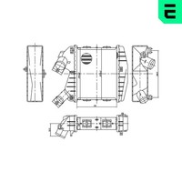 ERA LadeluftküHler 672065 FüR Smart City 450 Fortwo CDI 300 301 302 303 306 401