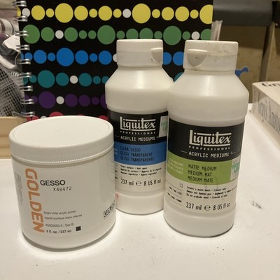 Liquitex & Golden Mediums Lot