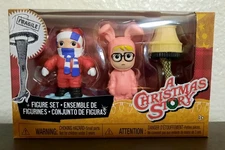 A Christmas Story Movie Mini Figure Set Ralphie Bunny Pajamas Leg Lamp 2025🆕️🎄