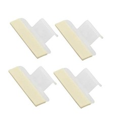 4 Pack 154701001 Dishwasher Splash Shield Guard Seal Kit for Electrolux