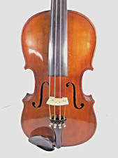 d7. ANTIQUE FULLSIZE VIOLIN. MADE BOHEMIA c1910. GOOD PLAYING ORDER . VGC.