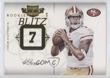 2011 Panini Plates & Patches Rookie Blitz /249 Colin Kaepernick #25 RC