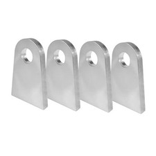 4-Pack Heavy-Duty Weld-On Shock Tabs,Universal Mounting Brackets with 1/2"