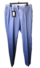 Dress  Pants Mens Sz 34x30 Blue Pant Chinos NWT Boohoo Mann