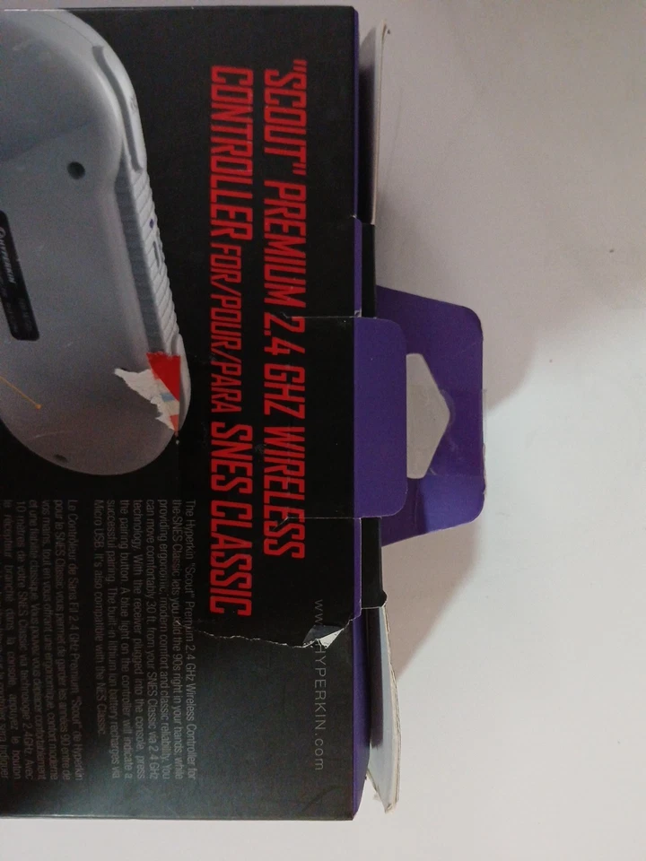 Hyperkin "Scout" Premium Controller for SNES Classic Wireless NEW - Image 3 of 4