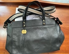 Margot New York Black Leather Casey Tote bag
