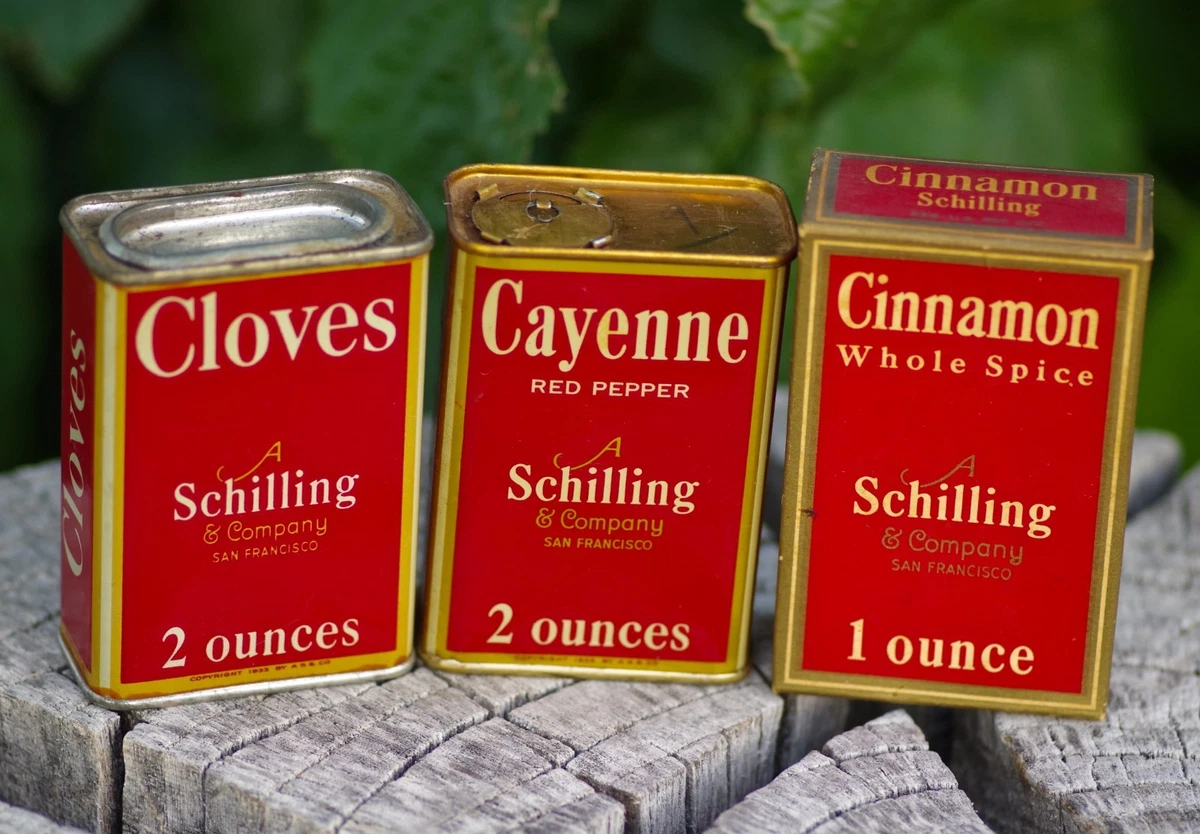 Schilling Spice In Collectible Advertising Tins for sale | eBay