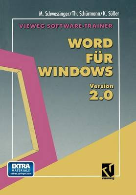 Vieweg Software-Trainer Wortfell Windows 2.0 - 9783322963703