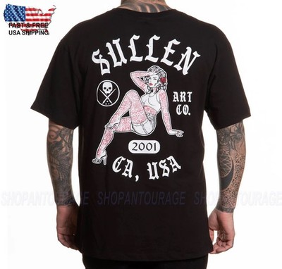 Sullen Art Collective Cali Pin Up Standard SCM7562 Short Sleeve Men`s T-shirt