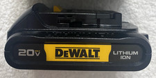 New Dewalt DCB201 20V 20 Volt Max Battery 1.5Ah Lithium Ion Li-Ion Genuine