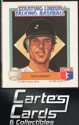 Tim Flannery 1988 Parker Bros. Starting Lineup Talking Baseball Padres #14