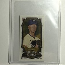 Brady Singer 2024 Topps Allen & Ginter 6/25 Mini SP Brooklyn Back Royals