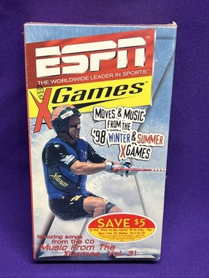 ESPN X GAMES Moves & Music From The 98 Winter & Summer X Games VHS Watermark!