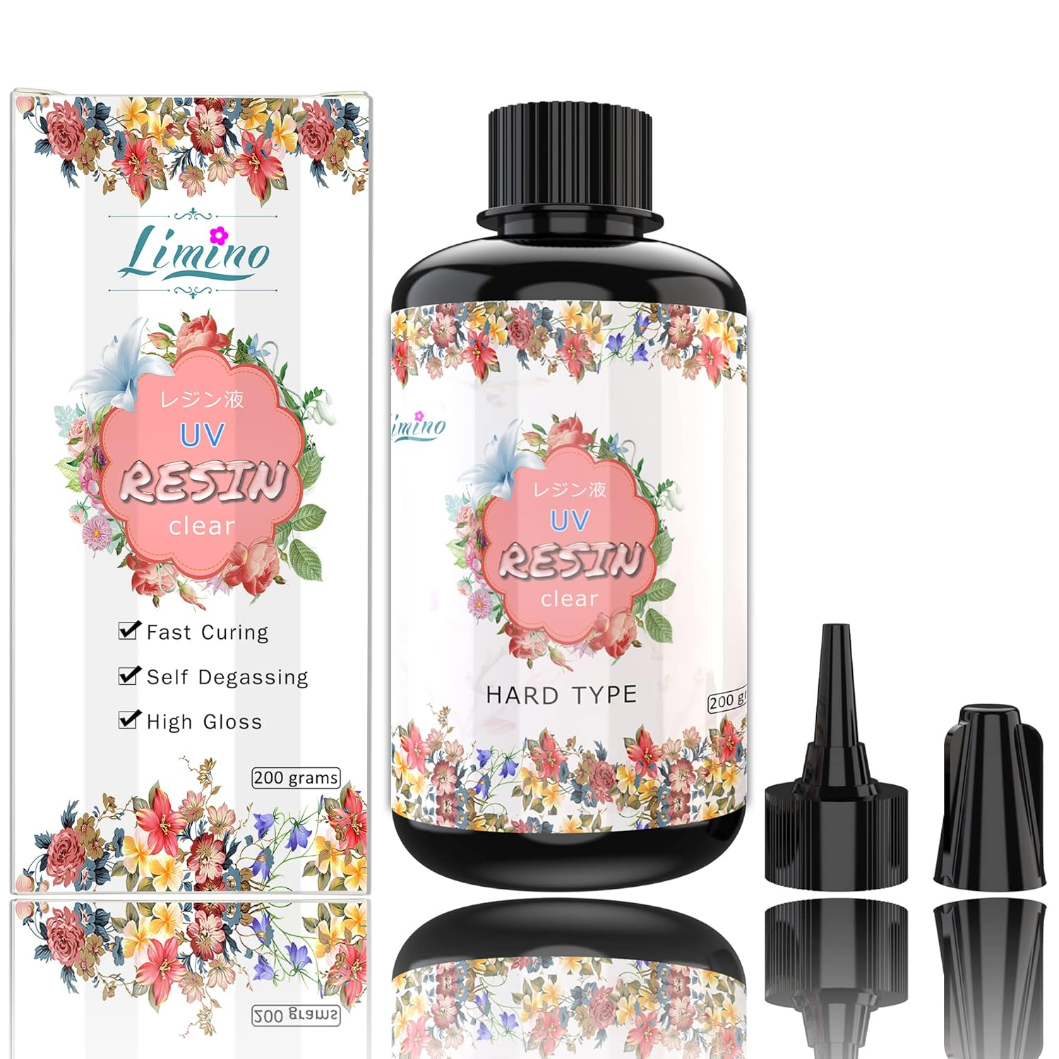 200g UV Resin for Crystal Clear DIY Jewelry and Crafts