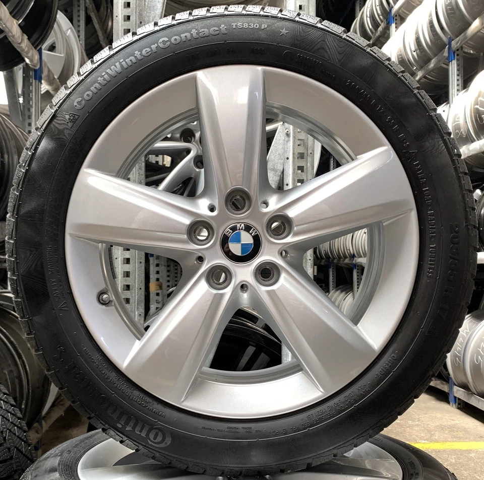 4 Orig BMW Winterräder Styling 478 205/55 R17 95H 1er F70 6855087 2989 - Bild 2 von 3