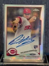 2014 Topps Chrome Baseball Auto #134 David Holmberg RC /499 AUTO