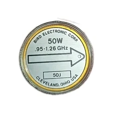  Bird 43 Wattmeter Element Slug 50J .95-1.26 Ghz 1260 MHz 50W 