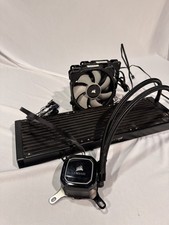 CORSAIR iCUE H150i RGB PRO XT, 360mm Radiator,Liquid CPU Cooler NO HARDWARE 