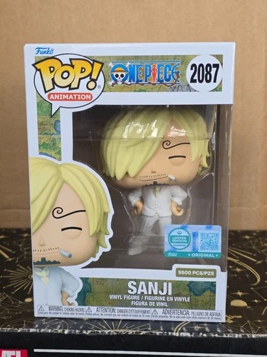 Funko Pop Vinyl - Animation #2087 Sanji Whole Cake - New - One Piece - Ltd 9500