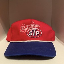 STP Richard Petty Motorsports NASCAR Cap Red Blue White Auto Racing Hat SnapBack