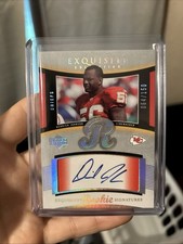 2005 Upper Deck Derrick Johnson On Card Rookie Autograph /150. rookie card picture