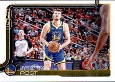 2025-26 Topps NBA Basketball - Quinten Post Golden State Warriors #139