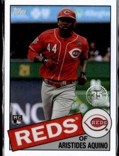 2020 Topps Chrome #85TC-21 Aristides Aquino 1985 Topps Baseball 85TC-21 (O)
