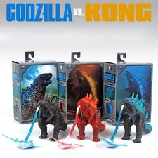 1xNECA Burning Godzilla King of Monster Free Install Action Figure Kid Toy Gifts