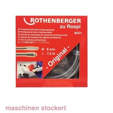 Spirale, 7,5 x 8mm f&uuml;r ROTHENBERGER Rohrreinigungsger&auml;t Rospi H+E Plus, 72412