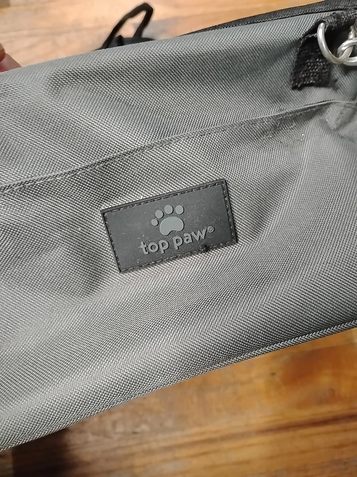 Top Paw 可折叠汽车汽车加高座椅携带托特包狗 18 磅以上 — 第 4/4 张图片