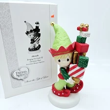 Precious Moments Bringing You Loads of Christmas Cheer Porcelain Figurine in Box