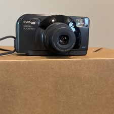Canon Sure Shot Zoom Max Point Shoot 35mm Film Camera - Untested / READ