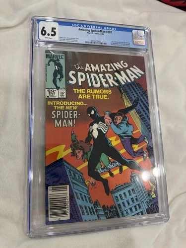 Amazing Spider-Man 252 CGC 6.5 Newsstand