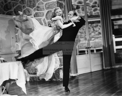 GINGER ROGERS FRED ASTAIRE CAREFREE 1938 FILM PORTRAIT 11X14 PHOTO