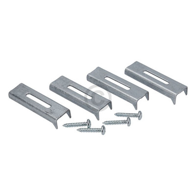 Montagesatz original Amica 8012356 Schienen Schrauben zum einsetzen von Glaskera