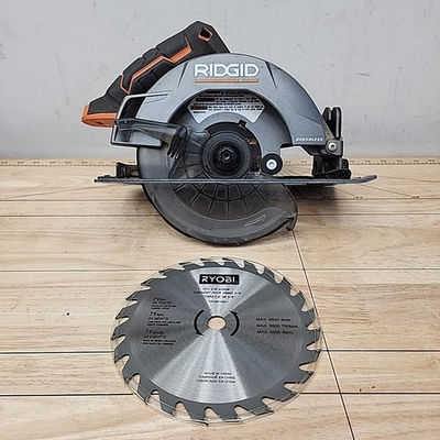 #ad #ad Ridgid R8653 7 1 4#x27;#x27; 18V Li Ion Cordless Brushless Circular Saw TOOL ONLY $49.99