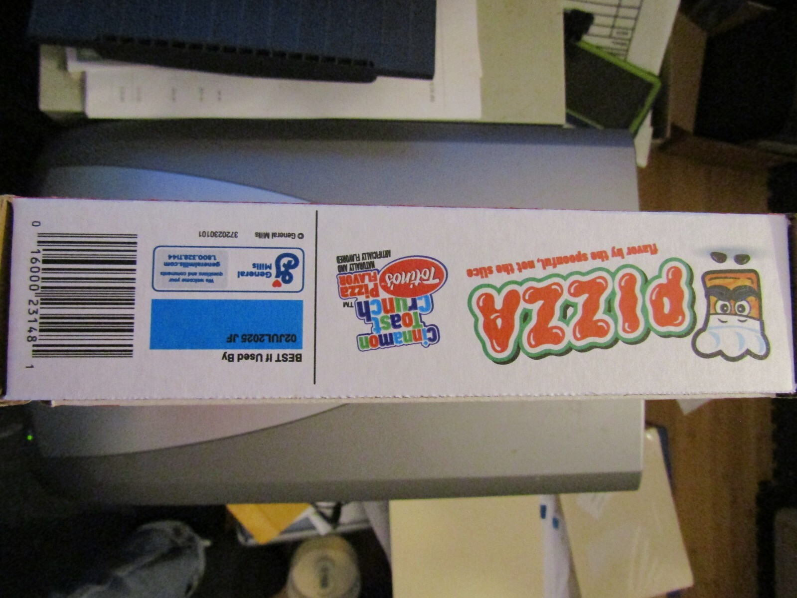 Cinnamon Toast Crunch Totino’s Pizza Flavored Cereal 6 Oz Bag Limited 1 of 1000