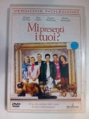 Präsentieren Sie mir Ihre? De Niro Hoffman Stiller DVD Film Italienisch DREAMWORKS