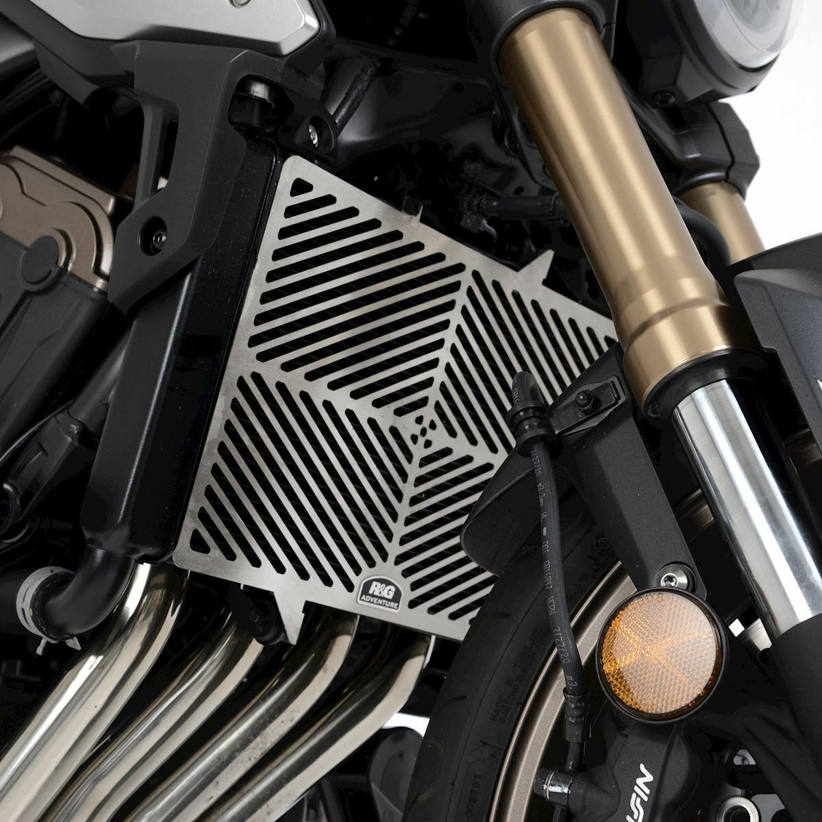 R&G Radiator Guard Stainless Steel Honda CB650F 2014 - 2019